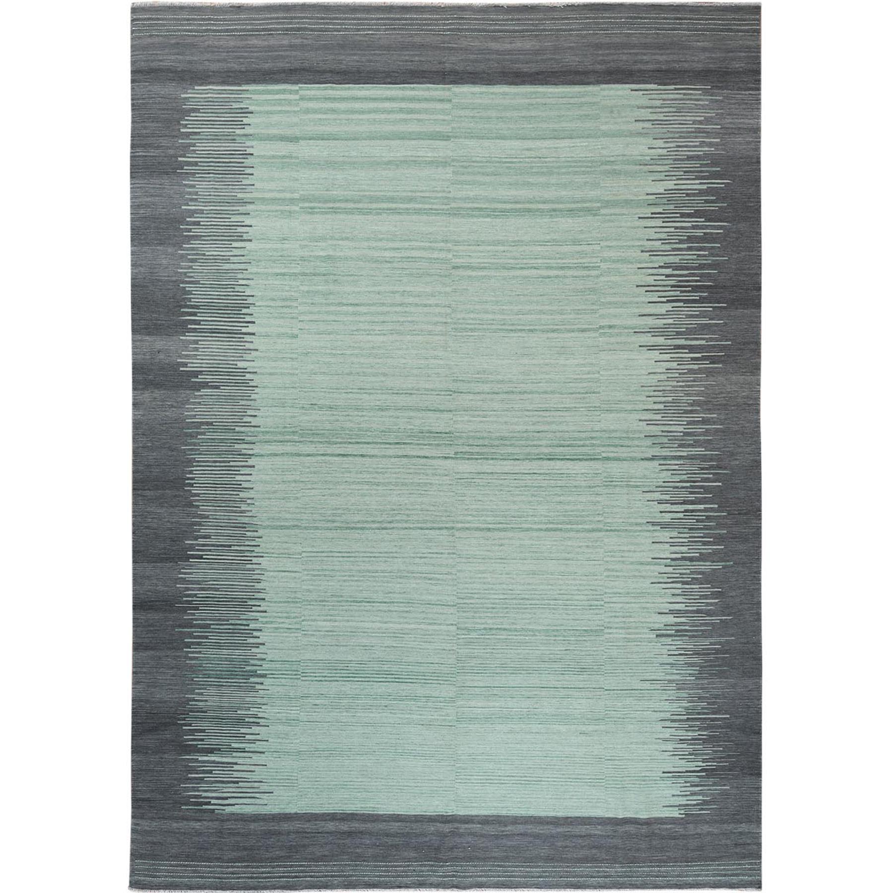 Modern & Contemporary Wool Hand-Woven Area Rug 10'0